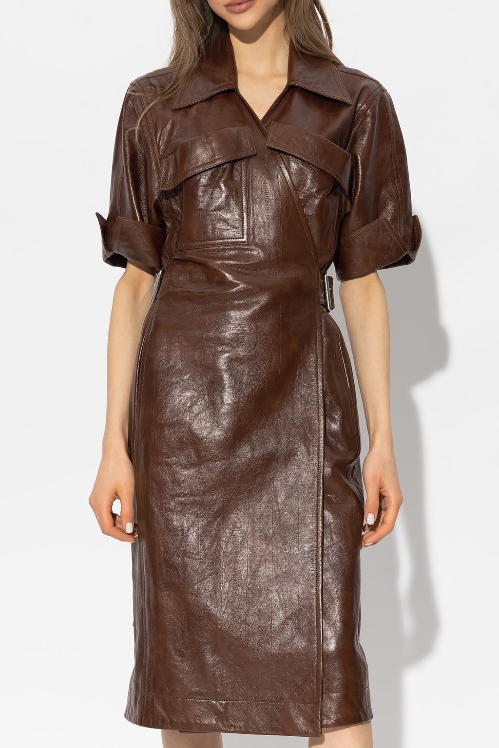 Bottega Veneta Leather dress